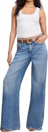 Good American Weightless Good Standard Ease Jeans In Indigo961