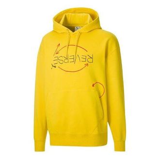 Puma X Michael Lau Reverse Graphic Hoodie Yellow 530357-79