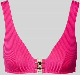 Marie Jo Marie Jo Bikini-Oberteil mit Strukturmuster Modell EMLY in Pink, Gr&ouml;&szlig;e L