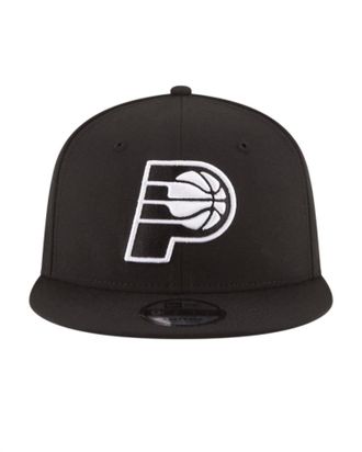 New Era Mens Pacers Bow 9Fifty Snapback Cap In Black