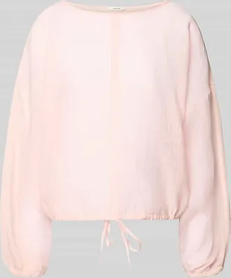 OPUS Bluse mit &uuml;berschnittenen Schultern Modell Filla in Hellrosa, Gr&ouml;&szlig;e 44