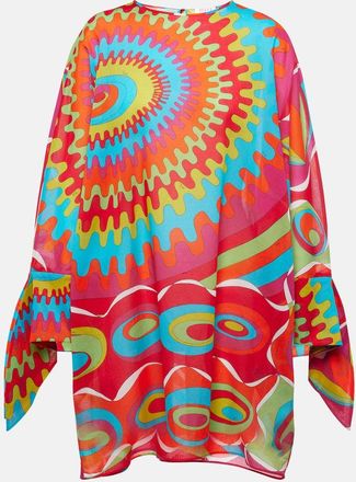 Pucci Bersaglio printed cotton kaftan