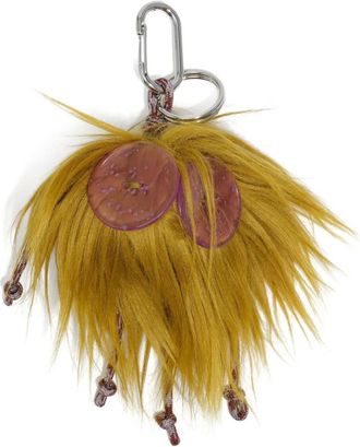 Bimba & Lola Rogelia keyring - women - Acrylic/Zinc Alloy/Copper/Resin/Polyester - One Size - Green
