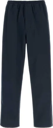 Prada Navy Blue Cotton Pant