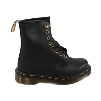 Dr. Martens Vegan Zwarte Laarzen 1460 Stijl - Dames - Veterlaarzen - Zwart - 36 EU - Schoenen