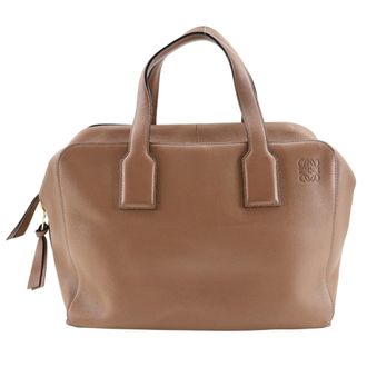 Loewe Brown Leather Weekend Bag (Pre-Owned)