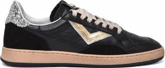 4B12 Schoenen, Dames, Zwart, 39 EU, Leer, Playnew Sneakers