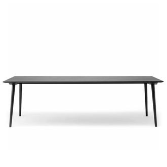 &tradition In Between Tisch SK6, 100 x 250 cm, Eiche schwarz lackiert