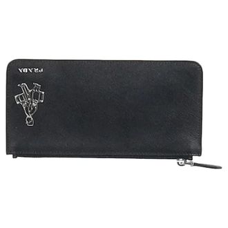 Prada Pre-owned portafogli di pelle - - Pre-owned - Donna - Nero - ONE SIZE