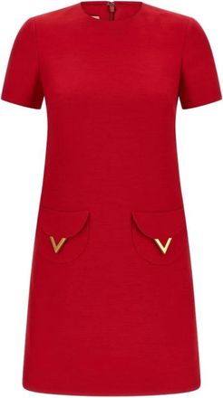 Valentino Short Kleedjes - Dames - Korte kleedjes - Rood - XS - Kleedjes
