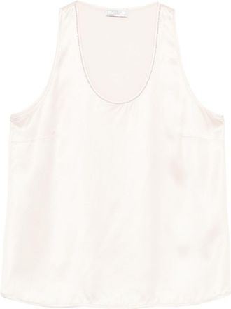 PESERICO Satin Camisole Top