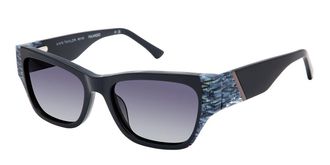 ANN TAYLOR ATP934 Polarized C03 Womens Sunglasses Blue Size 53