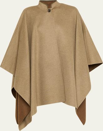 Loro Piana Double-Face Cashmere Spagna Cape