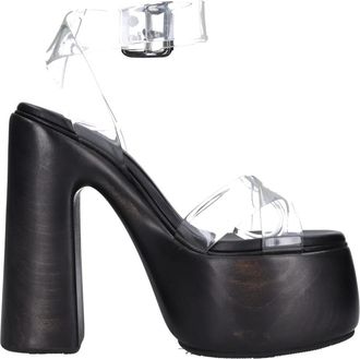 Casadei Hoge Hak Sandalen - Dames - Sandalen met hakken - Zwart - 37 EU - Schoenen