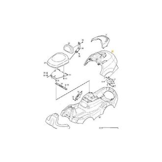 STIGA Sports Cap&oacute; De Motor Rojo Stiga Original - 1134-6711-02