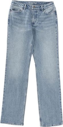 Michael Kors Cigarette Jean - Dames - Regular Fit Jeans - Blauw - 2XS - Leer - Jeans