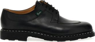 Paraboot Black Leather Lace Up Shoes