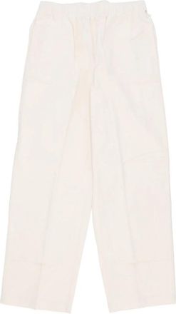 Obey Canvas Broek Dubbele Stof Knie Rechte Pijp - Heren - Straight fit broeken - Beige - XL - Katoen - Broeken