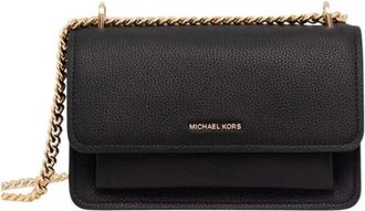 Michael Kors Bolso de hombro Claire de piel granulada - Bags - Mujer - Negro - ONE SIZE
