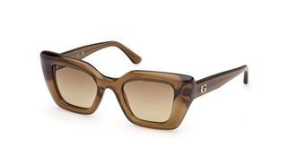 Guess GU00353 98F Womens Sunglasses Green Size 48