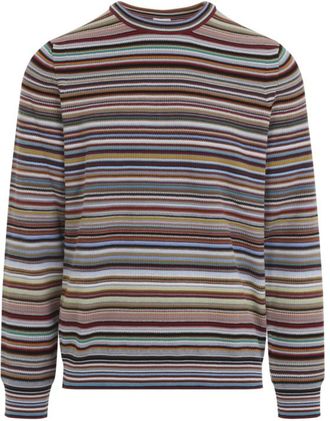 Paul Smith Multicolor Crew Neck Sweater