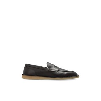 Dolce & Gabbana Logo Sport Schoenen - Heren - Schoenen - Bruin - Maat: 45 EU Leer