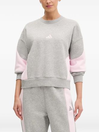 adidas Laziday logo-detail tracksuit - women - Cotton/Recycled Polyester - 2XS - Grey