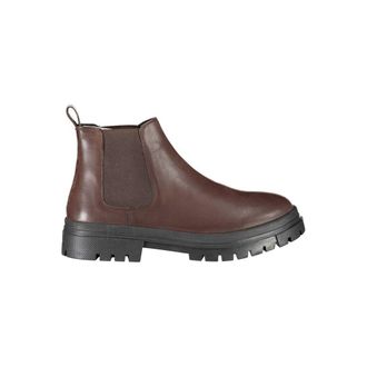 Levi's Marrone Leather Men Ankle Mens Boot