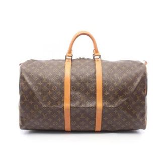 Louis Vuitton Pre-owned Weekend Bags, female, Brown, Size: ONE SIZE Pre-owned Keepall55 Monogram Boston Bag