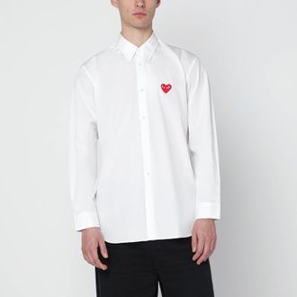 Comme Des Gar&ccedil;ons White cotton shirt