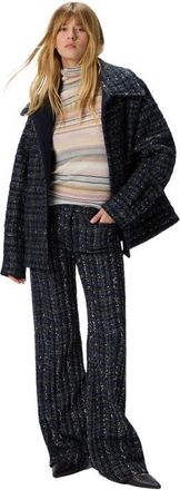 Missoni Striped High-neck Sweater in Beige & Pink at Nordstrom, Size 40 It