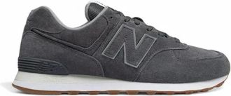 New Balance Su&egrave;de Veters Rubberen Zool Sneakers - Heren - Sneakers - Grijs - 42 EU - Su&egrave;de - Schoenen
