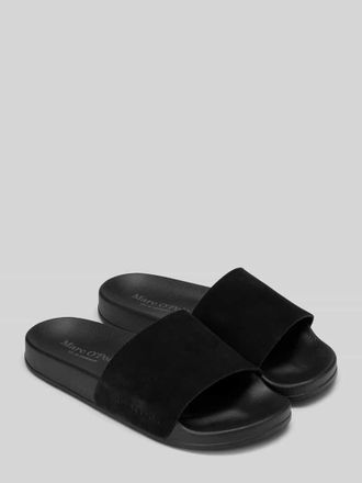 Marc O'Polo Badeschuhe mit Label-Pr&auml;gung in Black, Gr&ouml;&szlig;e 36