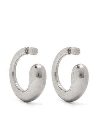 Hugo Kreit Pistil drop earrings - women - Brass - One Size - Silver
