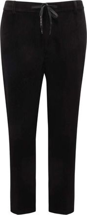 Circolo 1901 Fluweel Broek met Corduroy Koord - Heren - Chinos - Zwart - XL - Broeken