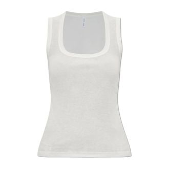 Sams&oslash;e & Sams&oslash;e Sleeveless Tops, female, Beige, Size: XS Sadou Tank Top
