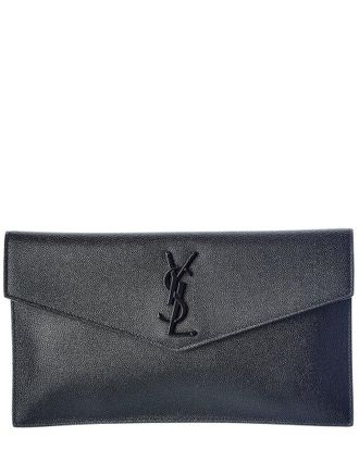 Saint Laurent Uptown Leather Pouch