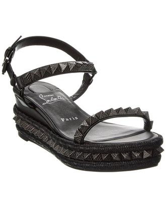 Christian Louboutin Pyraclou 60 Leather Sandal