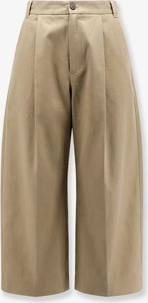 STUDIO NICHOLSON Pantaloni vita alta in cotone - STUDIO NICHOLSON - gender_Man