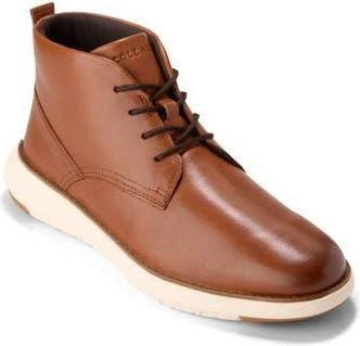 Cole Haan Grand Remix Chukka Boot in British Tan /Ivory at  display picture 1