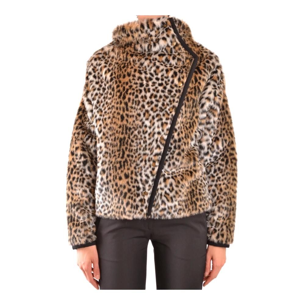 Veste fausse fourrure sable femme | Cache Cache