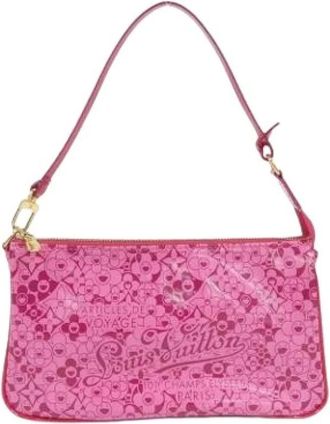 Louis Vuitton Pre-owned Shoulder Bags, female, Pink, Size: ONE SIZE Pre-owned Pochette Pouch