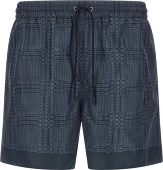 Gucci Badmode, Heren, Blauw, M, Beachwear