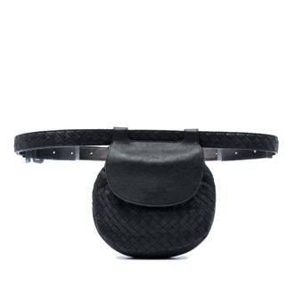 Bottega Veneta Pre-owned Bottega Veneta Nappa Intrecciato Belt Bag Ladies N2Z5F6VJ3102K4EO