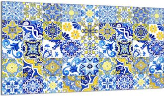 OEM Placa Protectora De Vidrio Para Estufa 90x52 Mosaico