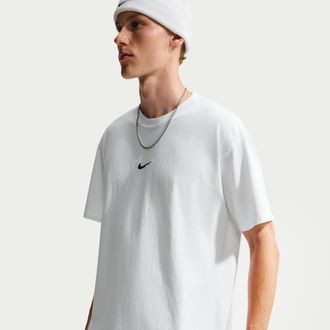 Nike Mens Nike Sportswear Pete Sampras Loose T-Shirt in White | IV5127-100