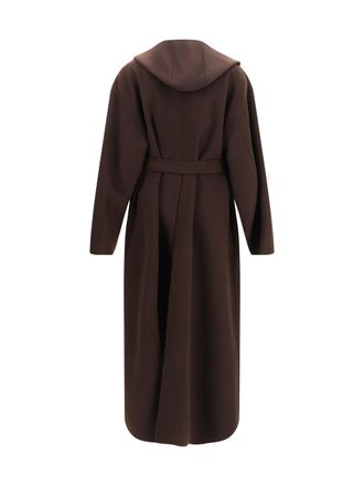 Sportmax Virgin Wool Coat - Brown