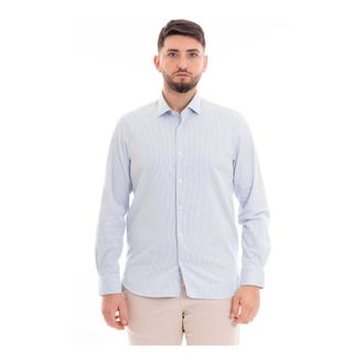 Tommy Hilfiger Heren, Overhemden, Blauw, Maat: 2XL