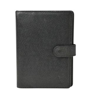 Louis Vuitton Pre-owned Wallets, unisex, Black, Size: ONE SIZE Pre-owned Taiga Leather Wallet