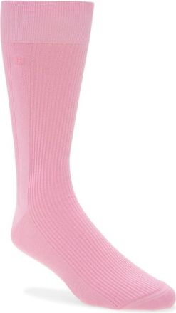 Tom Ford Cotton Rib Socks in Pink Camelia at Nordstrom, Size X-Large